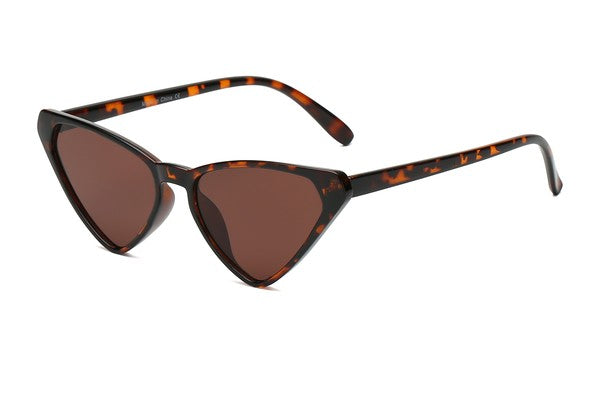 Luxe Retro Cat Eye Sunglasses