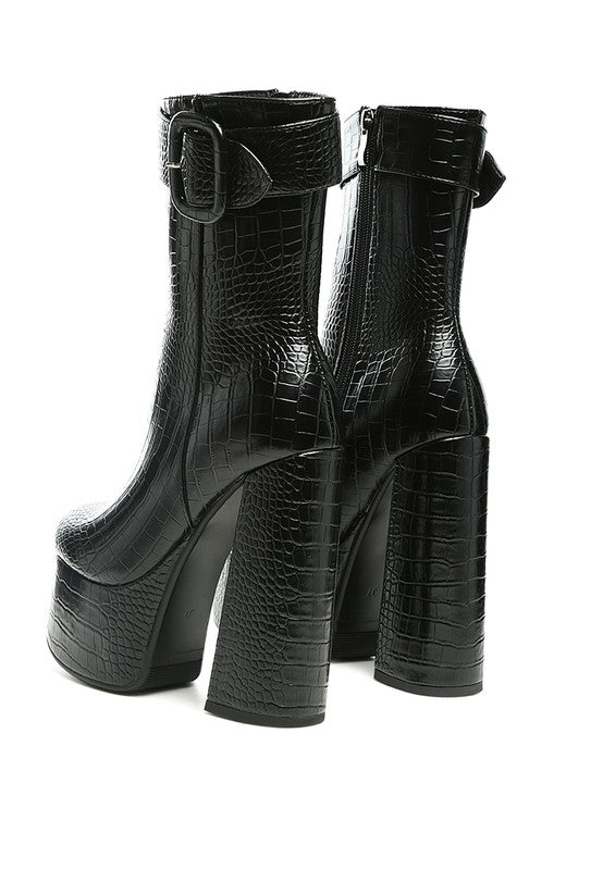 The Gracie Platform Bootie