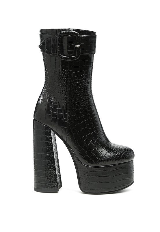 The Gracie Platform Bootie