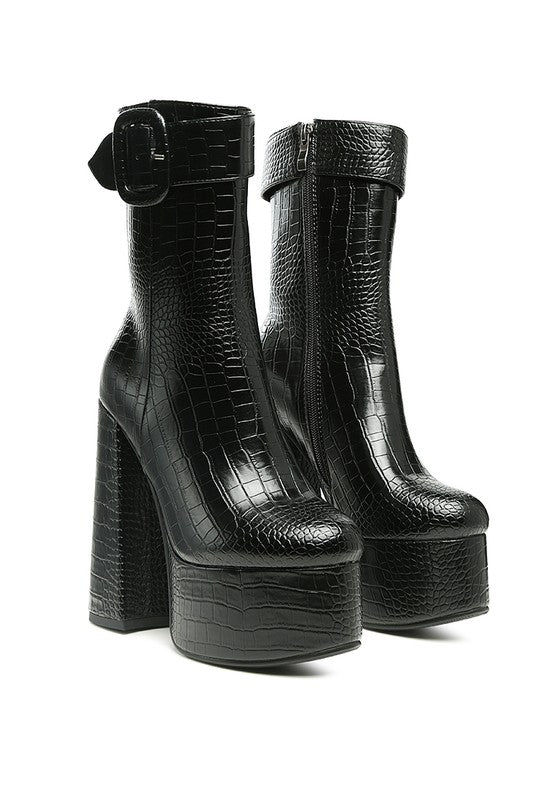 The Gracie Platform Bootie