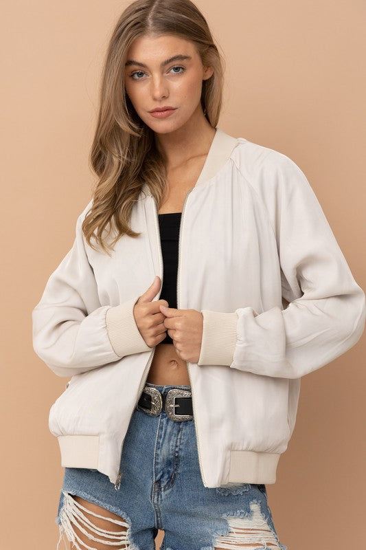 The Paislee Bomber Jacket