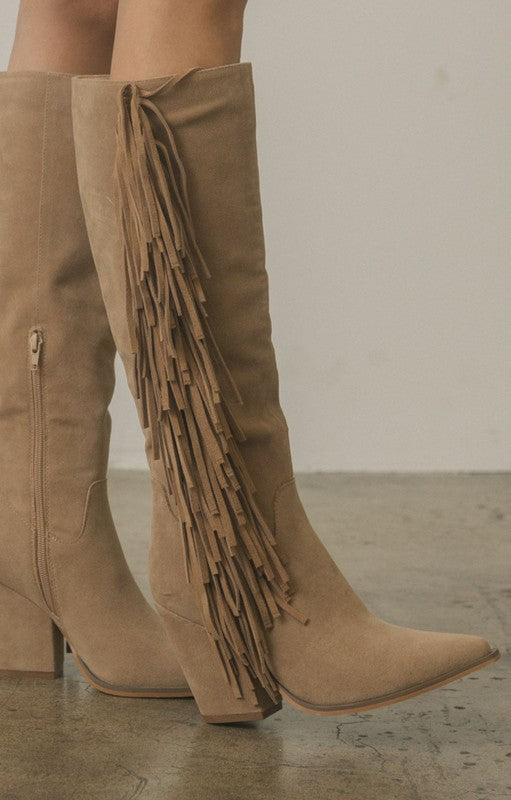 The Out West Fringe Boots