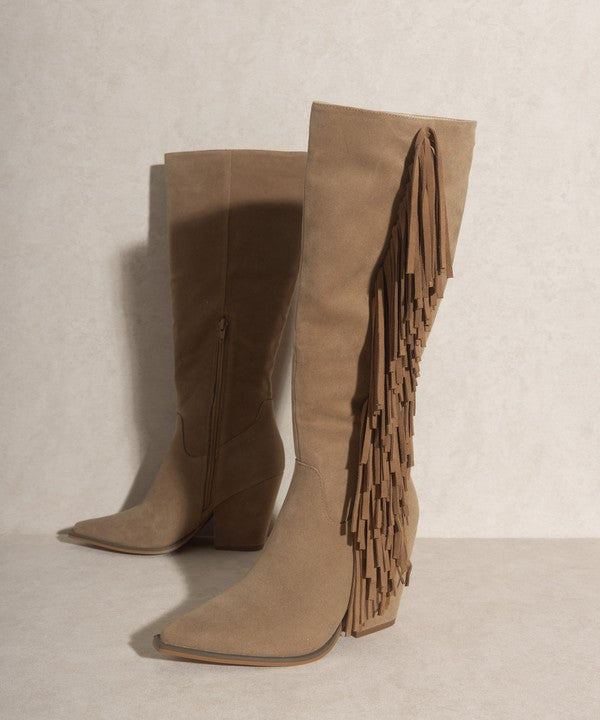 The Out West Fringe Boots