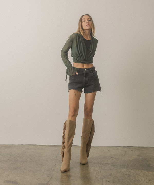 The Out West Fringe Boots