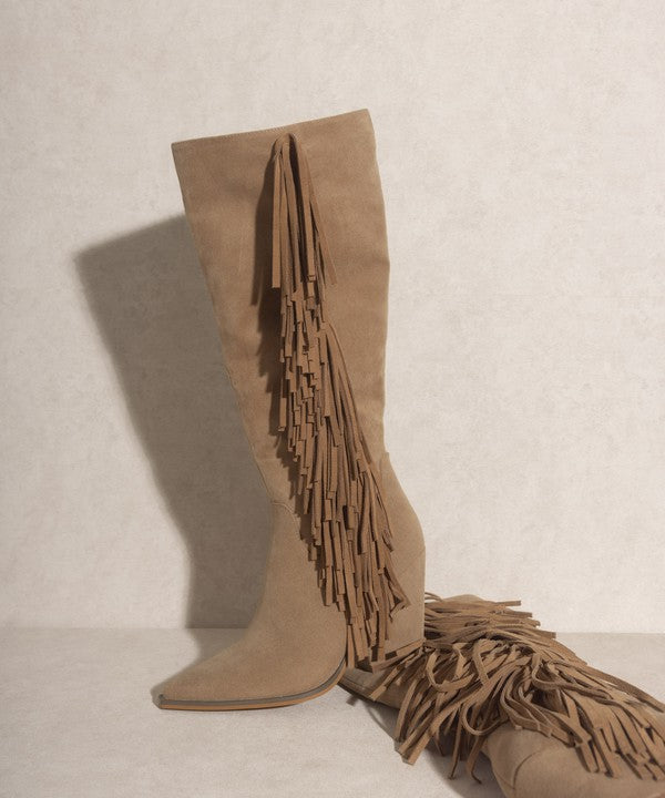 The Out West Fringe Boots