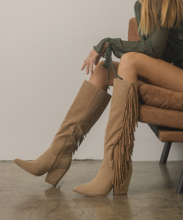 The Out West Fringe Boots