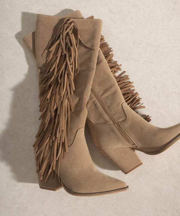 The Out West Fringe Boots