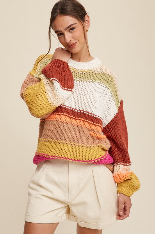 The Alli Hand Crochet Sweater