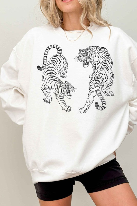 Tiger Oversized Sweatshirt