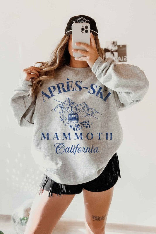 Plus Apres Ski Mammoth Oversized Sweatshirt