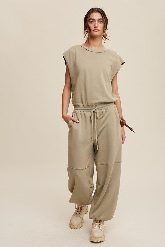 The Rana Loose Jogger Jumpsuit