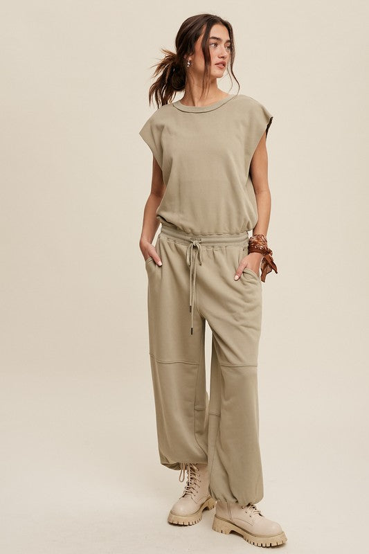 The Rana Loose Jogger Jumpsuit