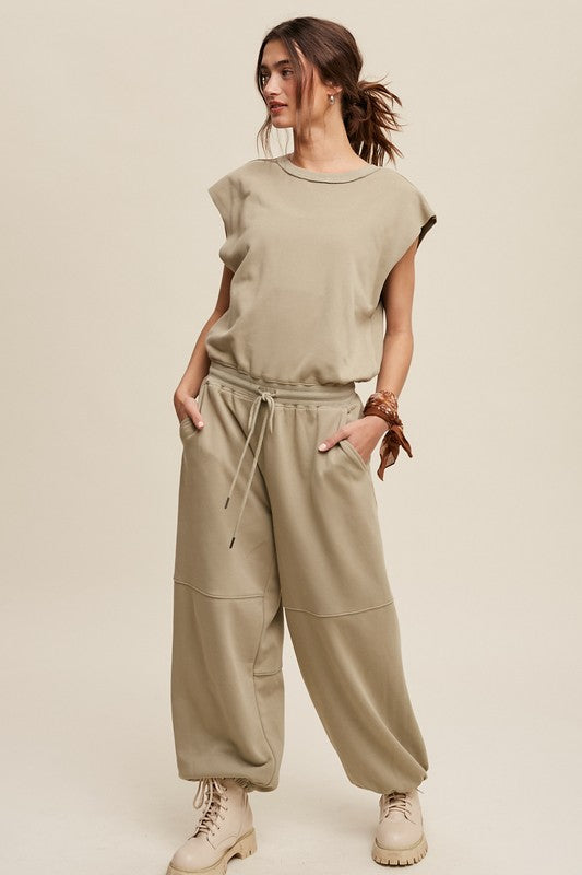 The Rana Loose Jogger Jumpsuit