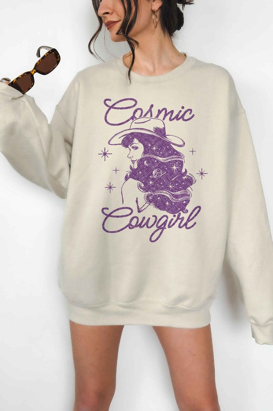 Cosmic Cowgirl Oversized Sweatshirt