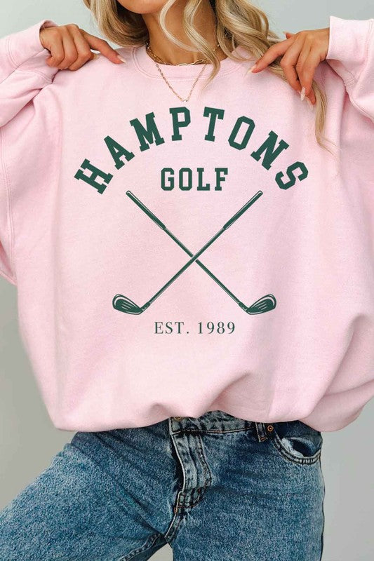 Hampton Golf 1989 Oversized Graphic Sweatshirt