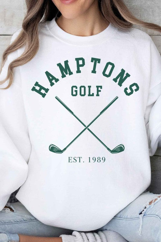 Hampton Golf 1989 Oversized Graphic Sweatshirt