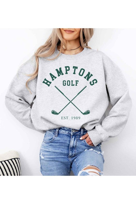 Hampton Golf 1989 Oversized Graphic Sweatshirt