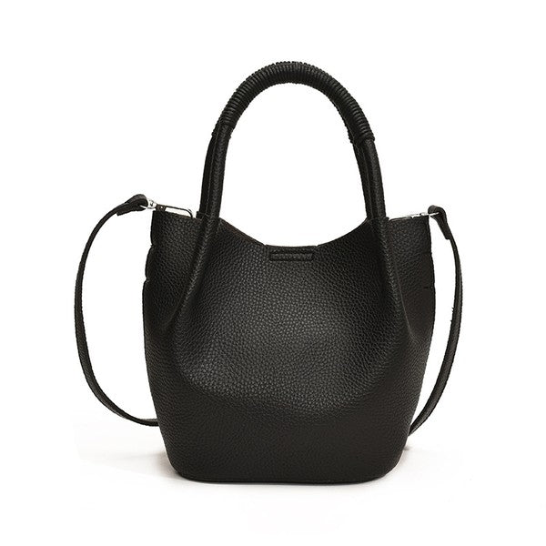 The Drew Mini Bucket Crossbody Tote