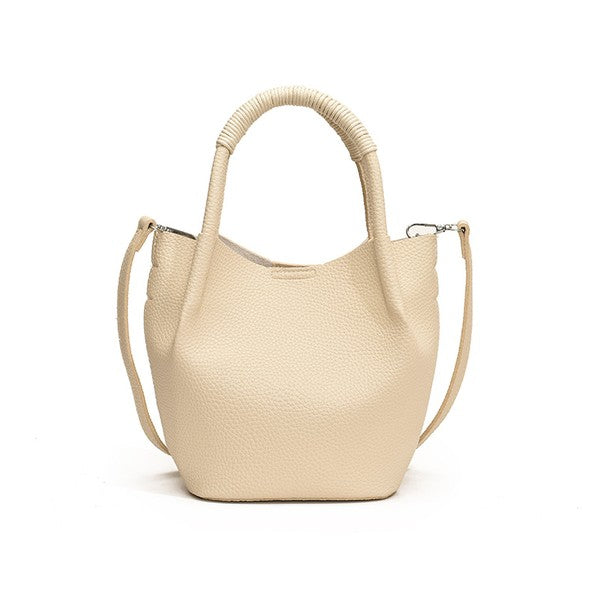 The Drew Mini Bucket Crossbody Tote