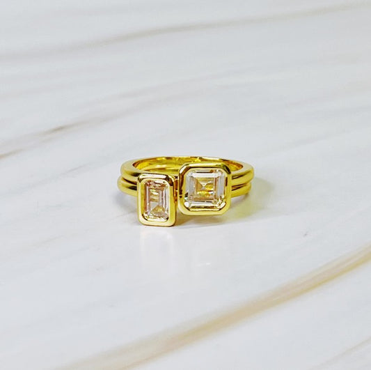 The Lane Duo Ring Set Of 2