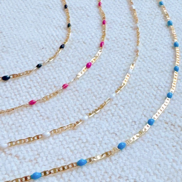 Color Pop Chain Necklace