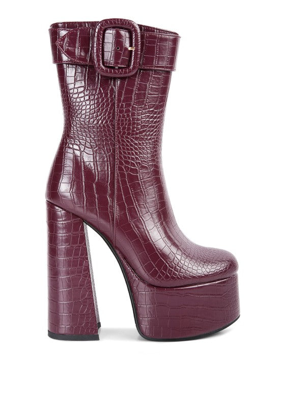 The Gracie Platform Bootie