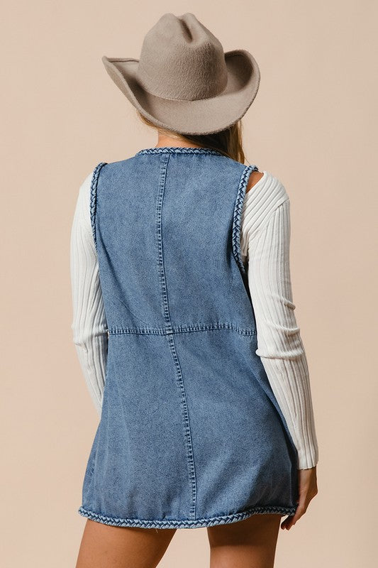 The Janette Denim Vest