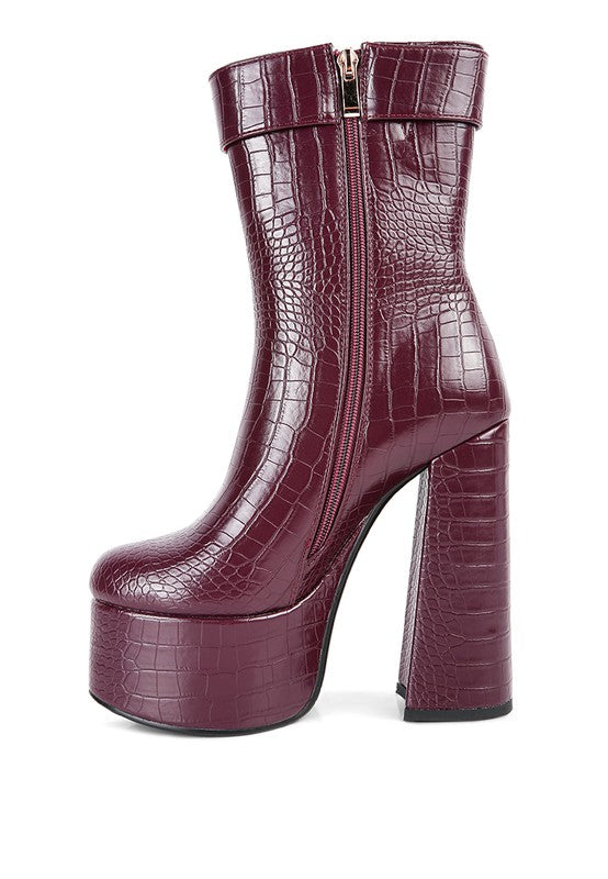 The Gracie Platform Bootie