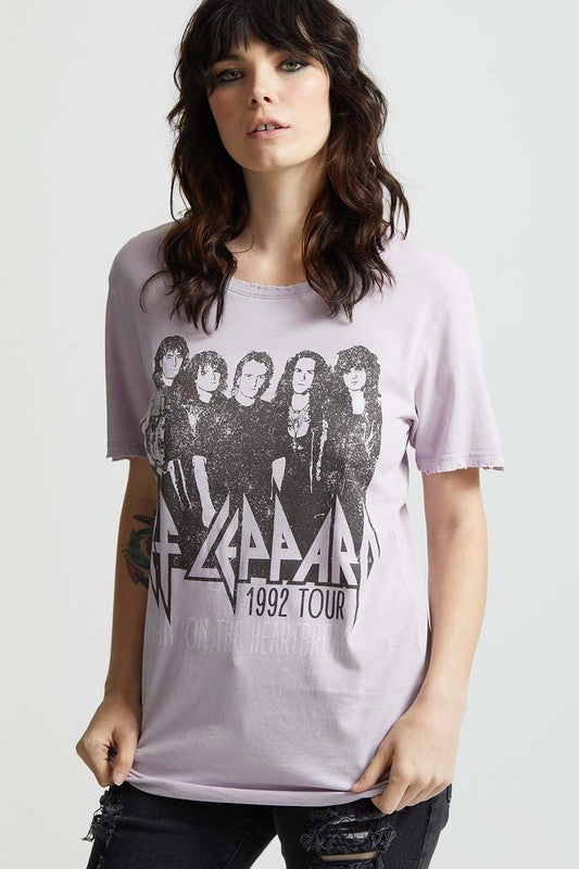 Def Leppard 1992 Tour Tee